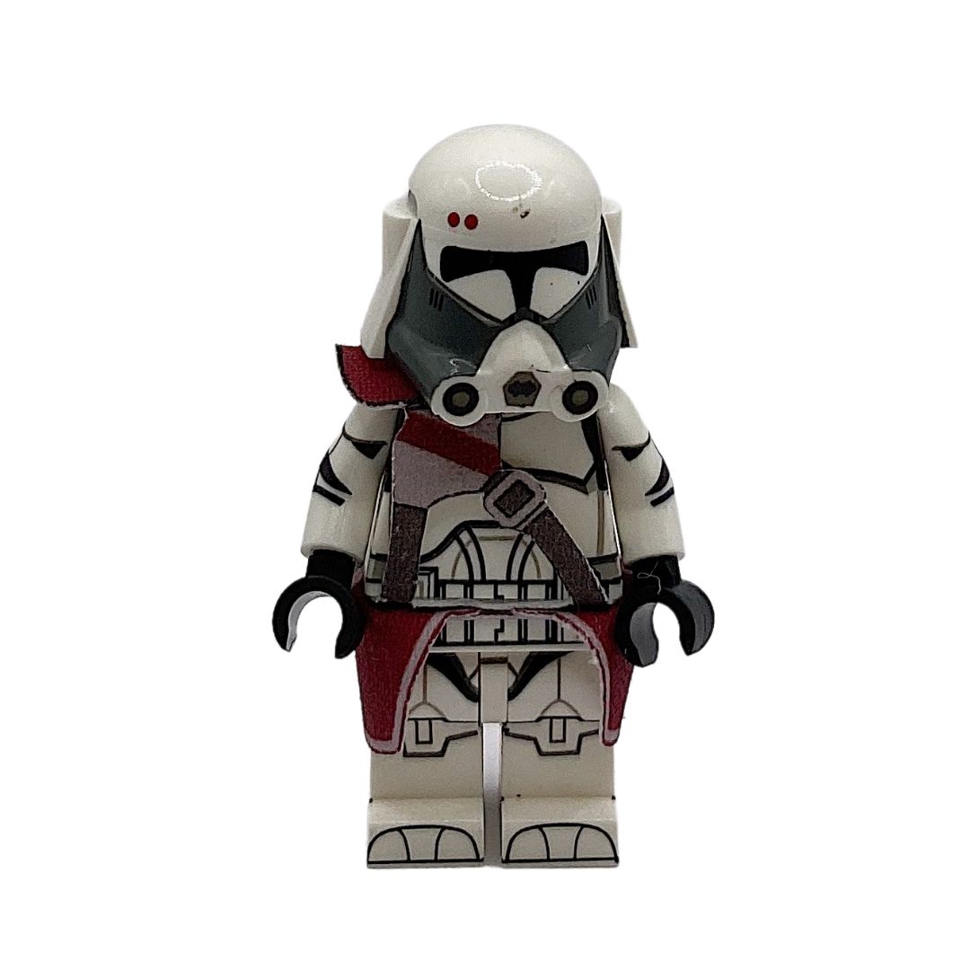 Lego P1 Schwer Commander Bacara Clone Minifigur Gesamte Körper Custom Bedruckt! 